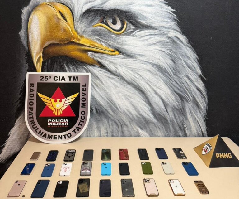 Casal de SP é preso com 30 celulares furtados no show da Anitta no Mineirão, em BH - Foto: Divulgação/PMMG