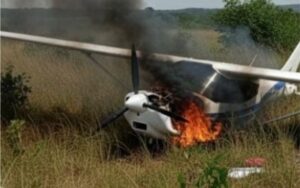 Cantor sertanejo sobrevive a acidente com ultraleve em Unaí, no Noroeste de MG - Foto: Reprodução