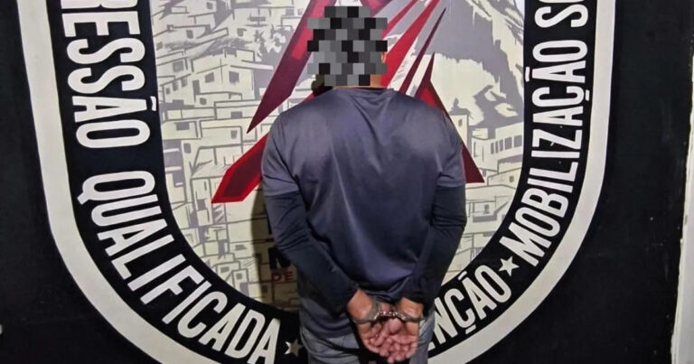 Condenado a quase 100 anos por assalto a banco é preso na Grande BH - Foto: Divulgação/PMMG