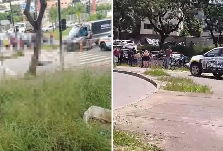 Homem é morto a tiros na frente da mãe na Avenida Risoleta Neves, em BH Homem é morto a tiros na frente da mãe na Avenida Risoleta Neves, em BH - Foto: Reprodução/Redes Sociais
