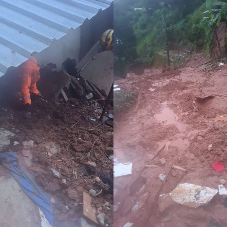 Número de mortos em Juiz de Fora sobe para 16 após fortes chuvas Número de mortos em Juiz de Fora sobe para 16 após fortes chuvas - Foto: Divulgação/Corpo de Bombeiros