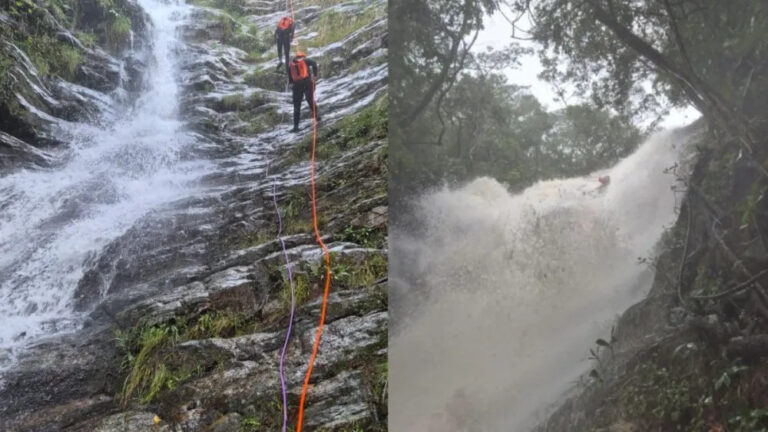 Sobe para 11 o número de mortes por decorrência das chuvas em MG - Foto: Divulgação/Corpo de Bombeiros