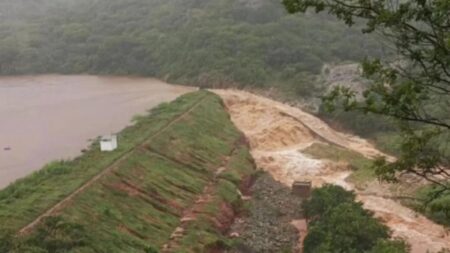 Defesa Civil emite alerta extremo por risco de rompimento de barragem em Porteirinha - Foto: Reprodução/Redes Sociais