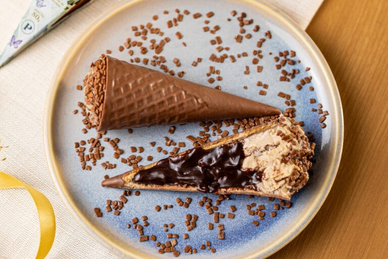 Perdomo Doces traz loja itinerante e novidades de Páscoa a BH - Cone Recheado – Foto: Agência Júpiter/Divulgação