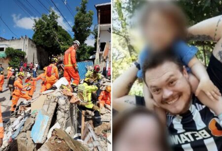 Filho do dono de lar de idosos, Renatinho, está entre os mortos em desabamento em BH - Foto: Divulgação/CBMMG + Redes Sociais