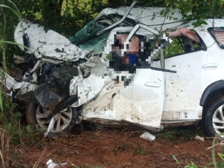 Acidente na MGC-135 mata policial militar e motorista em Mirabela - Foto: Reprodução