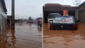 Chuvas deixam quase 4 mil pessoas afetadas em Espinosa - Foto: Reprodução