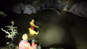 Corpo de homem arrastado por correnteza é encontrado após 7 dias em MG - Foto: Divulgação/Corpo de Bombeiros