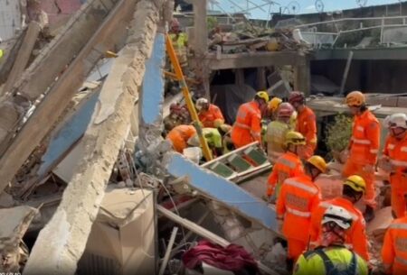 MPMG diz que pedia desde 2017 interdição de lar de idosos que desabou em BH - Foto: Divulgação/CBMMG