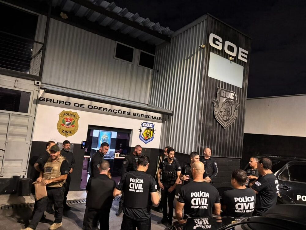 Operação contra golpe do falso leilão prende suspeitos e bloqueia milhões em MG - Foto: Divulgação/PCMG
