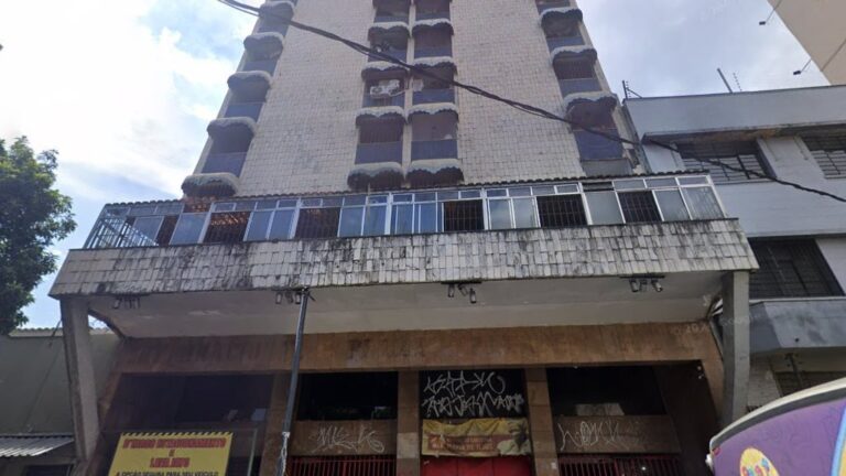 Corpo de mulher é encontrado dentro de apartamento no Centro de BH - Foto: Reprodução/Google Street View