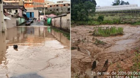 Rompimento de barragem afeta cerca de 80 pessoas em Senador Amaral Rompimento de barragem afeta cerca de 80 pessoas em Senador Amaral - Foto: Reprodução