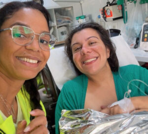 Bebê nasce dentro de carro na BR-040, na Grande BH, durante trajeto ao hospital - Foto: Divulgação/EPR Via Mineira