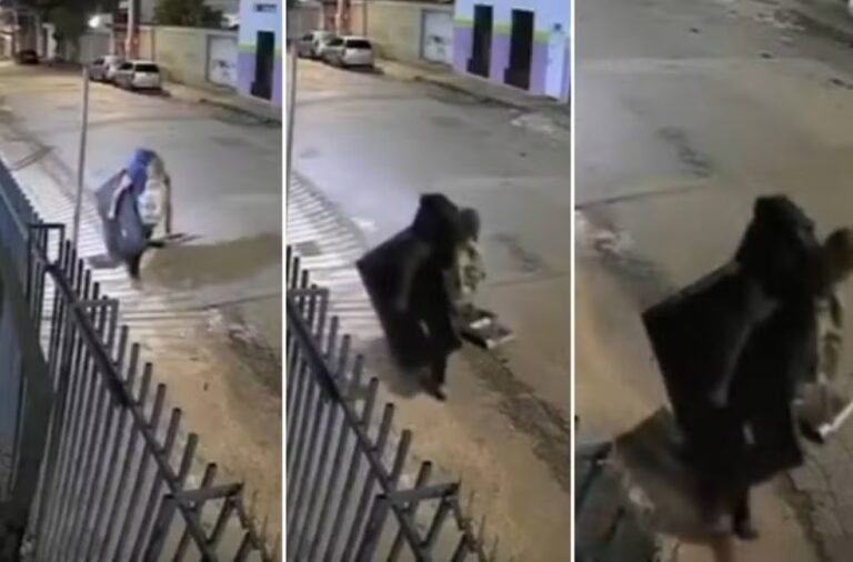 Vídeo mostra suspeito deixando casa de professor morto a facadas na Pampulha, em BH - Foto: Reprodução