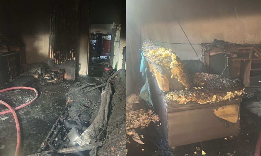 Incêndio mata idoso dentro do próprio quarto em Ipatinga - Foto: Divulgação/Corpo de Bombeiros