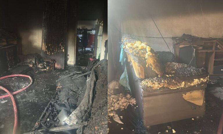 Incêndio mata idoso dentro do próprio quarto em Ipatinga - Foto: Divulgação/Corpo de Bombeiros