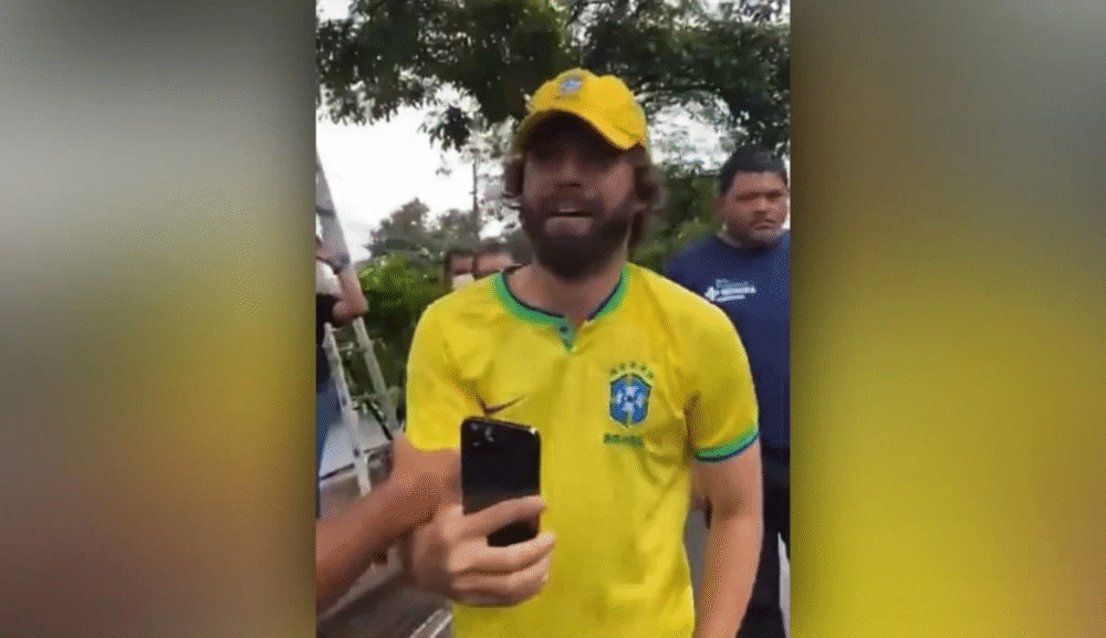 Líder de acampamento golpistas em BH é preso pela imigração dos EUA - Foto: Reprodução/Redes Sociais