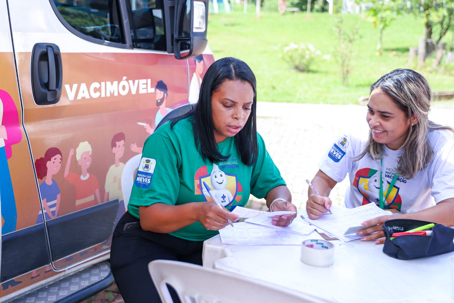 Ribeirão das Neves promove Dia D de vacinação contra a gripe com drive-thru e Vacimóvel - Foto: Divulgação/Prefeitura de Ribeirão das Neves