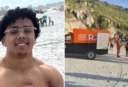 Corpo de jovem de BH desaparecido é encontrado em praia de Arraial do Cabo (RJ) Corpo de jovem de BH desaparecido é encontrado em praia de Arraial do Cabo (RJ) - Foto: Reprodução/Redes Sociais
