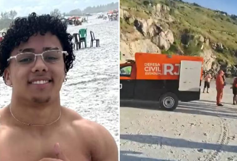 Corpo de jovem de BH desaparecido é encontrado em praia de Arraial do Cabo (RJ) - Foto: Reprodução/Redes Sociais