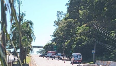 Quatro pessoas ficam feridas após acidente na BR-381, em Ipatinga - Foto: Reprodução/Redes Sociais