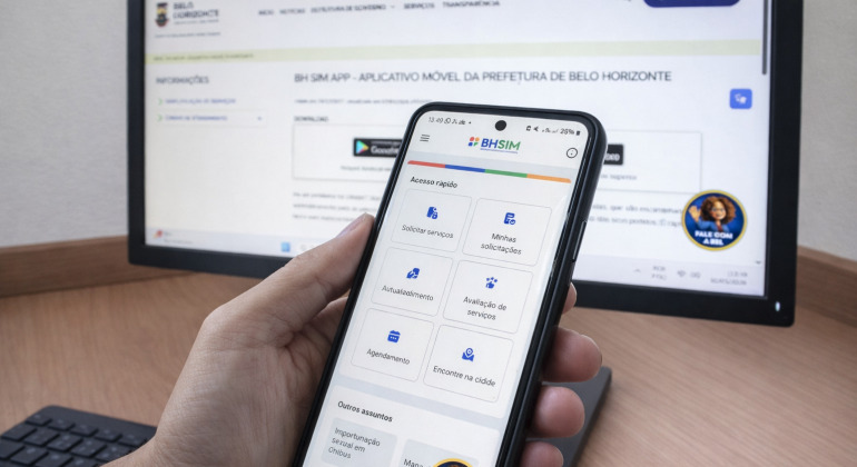 Serviços digitais da Prefeitura de BH ficarão indisponíveis para manutenção programada - Foto: Divulgação/PBH
