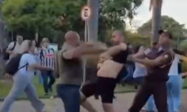 Pré-candidatos do PL e estudantes trocam socos após confusão na UFMG - Foto: Reprodução/Redes Sociais