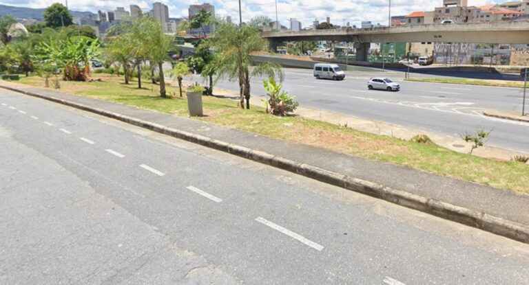 Feto é encontrado envolto em pano em praça no bairro Lagoinha, em BH - Foto: Reprodução