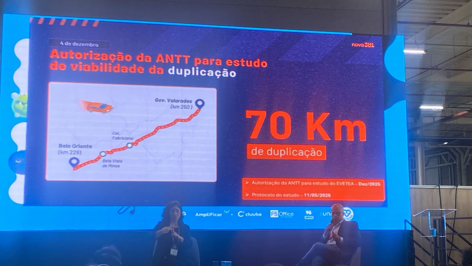 Duplicação da BR-381 entre Caeté e Belo Oriente vai terminar só em 2033 - Foto: Por Dentro de Minas/Elberty Valadares