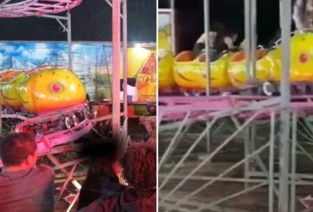 Falha em brinquedo ‘minhocão’ deixa jovem morta em parque de Itabirito - Foto: Reprodução/Redes Sociais