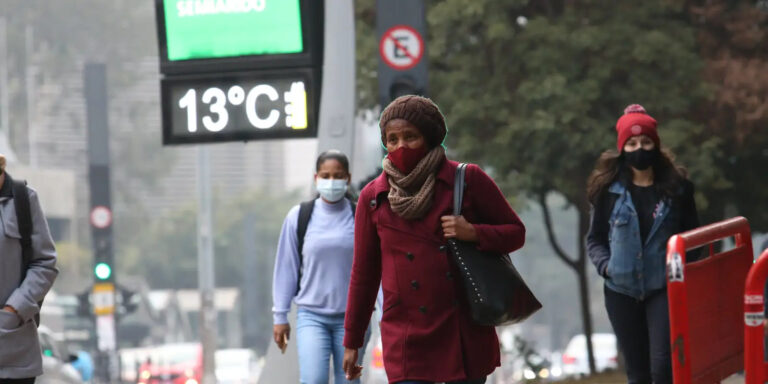BH registra sensação térmica de 2,9 ºC neste domingo (24); veja previsão do tempo - Foto: Rovena Rosa/Agência Brasil