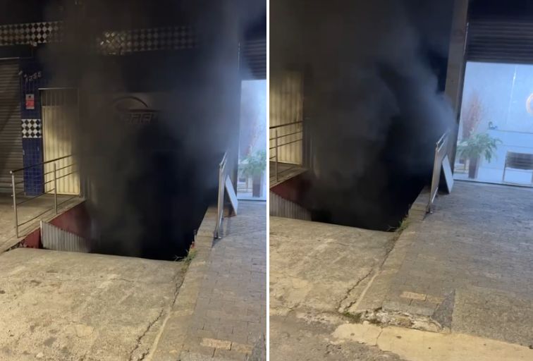 Incêndio atinge oficina e danifica 14 veículos em Contagem - Foto: Divulgação/CBMMG