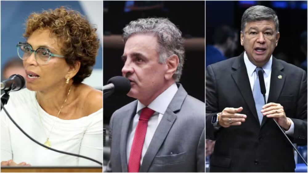 Pesquisa Quaest: Kalil e Pacheco lideram rejeição na disputa pelo governo de MG; Aécio tem 51% no Senado - Foto: Willian Dias/ALMG + Bruno Spada/Câmara dos Deputados + Waldemir Barreto/Agência Senado