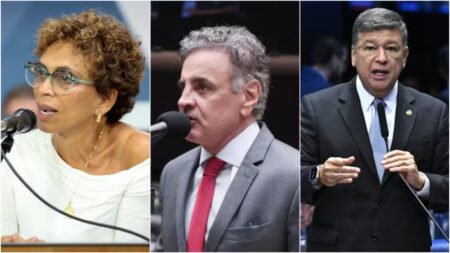 Pesquisa Quaest: Kalil e Pacheco lideram rejeição na disputa pelo governo de MG; Aécio tem 51% no Senado - Foto: Willian Dias/ALMG + Bruno Spada/Câmara dos Deputados + Waldemir Barreto/Agência Senado