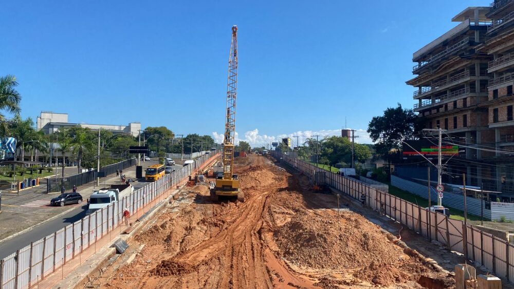 BH: Avenida Cristiano Machado terá nova faixa na região das obras de trincheira - Foto: Por Dentro de Minas/Elberty Valadares