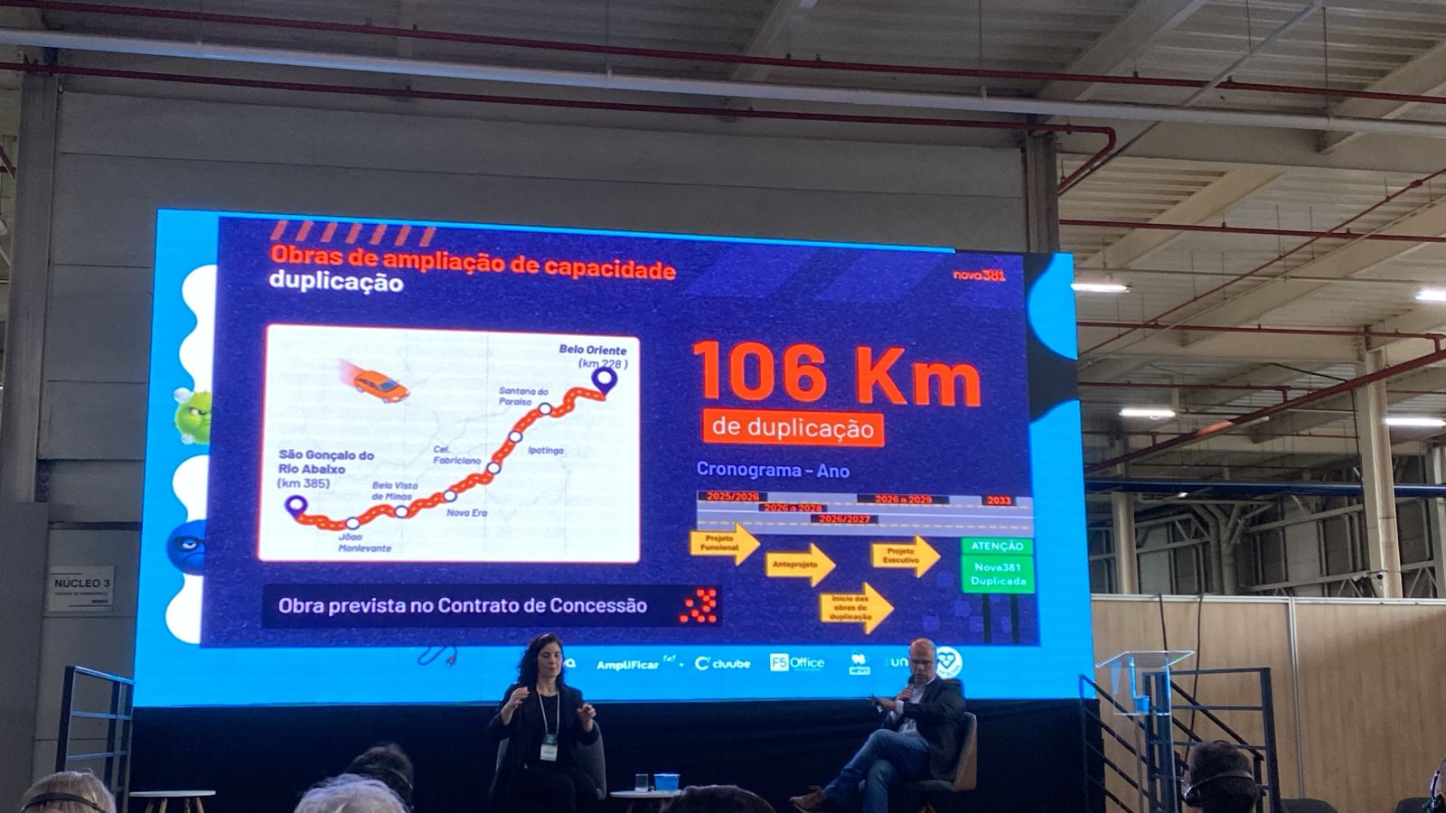 Duplicação da BR-381 entre Caeté e Belo Oriente vai terminar só em 2033 - Foto: Por Dentro de Minas/Elberty Valadares