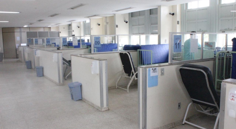 Hospital Odilon Behrens amplia leitos pediátricos após alta de internações em BH Hospital Odilon Behrens amplia leitos pediátricos após alta de internações em BH - Foto: Divulgação/PBH