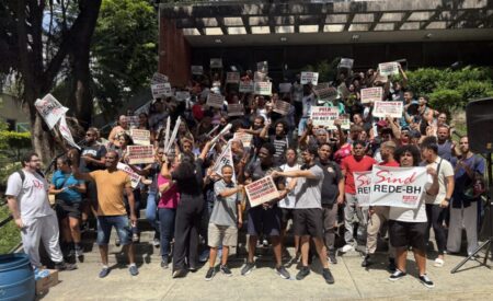 Professores e terceirizados da rede municipal de BH param atividades nesta quinta-feira (16) - Foto: Divulgação/Sind-rede