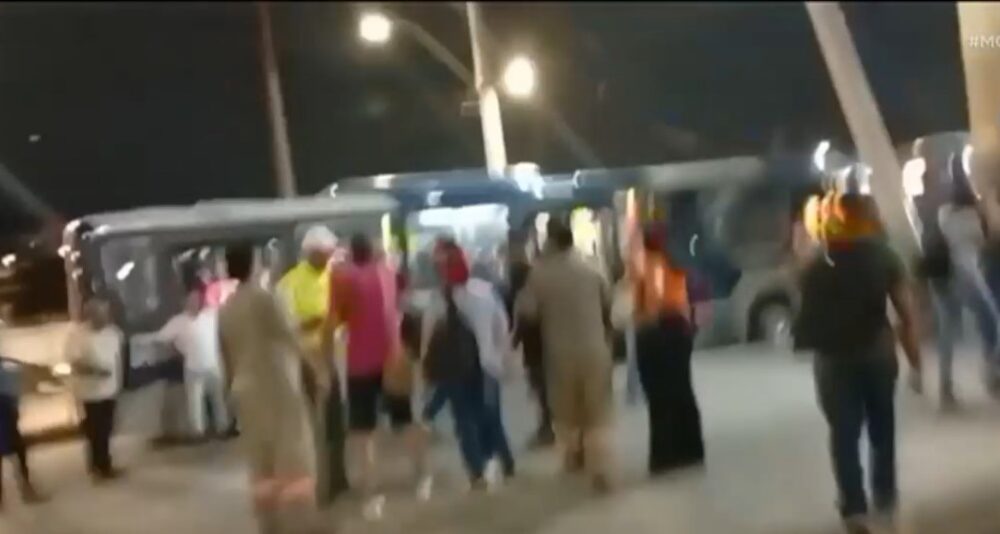 Passageiros fecham Estação São Gabriel em protesto por atrasos em BH - Foto: Reprodução/Redes Sociais