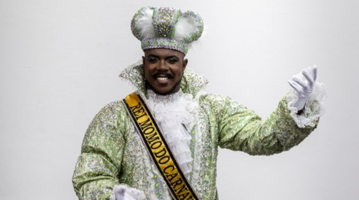 Wallace Guedes, Rei Momo de BH, morre aos 39 anos após diagnóstico de leucemia - Foto: Reprodução