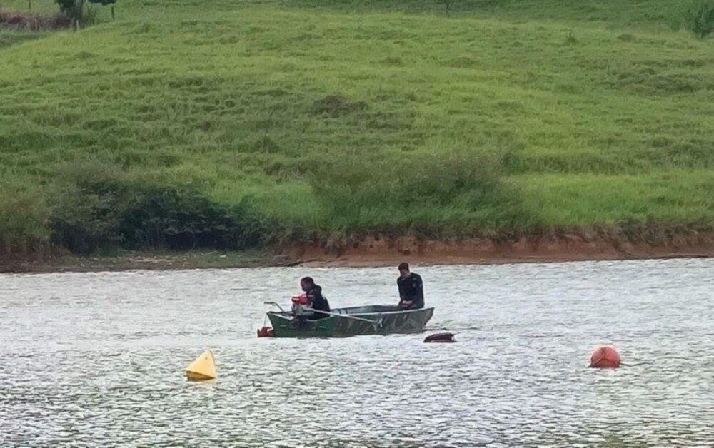 Corpo de idoso desaparecido após acidente na BR-116 é encontrado em Muriaé - Foto: Divulgação/Corpo de Bombeiros