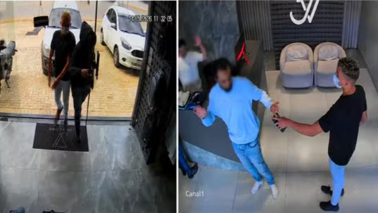 Criminosos assaltam loja de roupas em Vespasiano - Foto: Reprodução