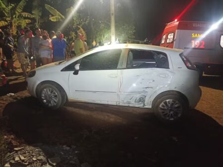 Motociclista sem CNH morre após acidente com carro na BR-352, em Pará de Minas - Foto: Divulgação/PMRv