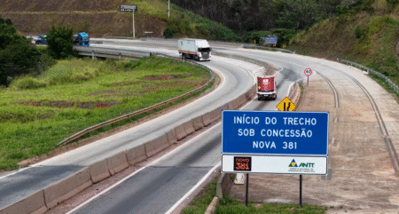 Estudo de viabilidade para duplicação da BR-381 será entregue à ANTT - Foto: Divulgação/Nova 381