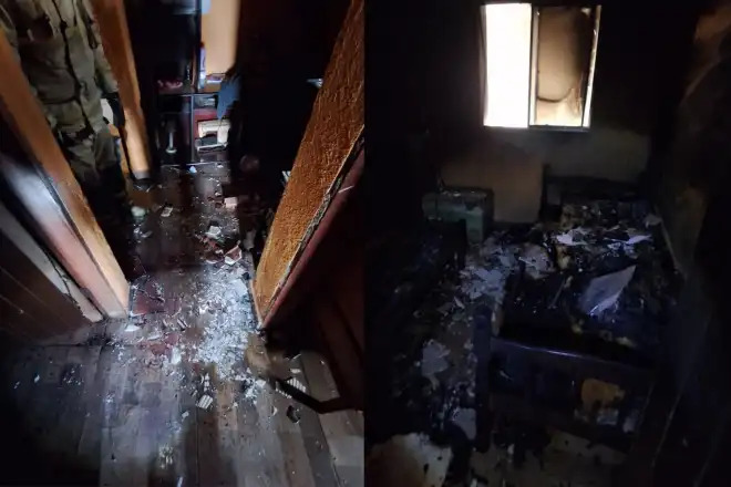 Adolescente de 13 anos morre em incêndio dentro de casa no Sul de Minas - Foto: Divulgação / CBMMG