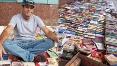 Morre Odilon Tavares, livreiro que transformou calçada de BH - Foto: Reprodução