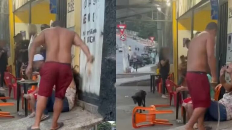 Mulher é chicoteada por dono de bar em Santa Luzia - Foto: Reprodução/Redes Sociais