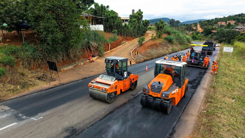 Obras noturnas e operação tapa-buraco avançam na BR-381; veja locais - Foto: Divulgação/Nova 381