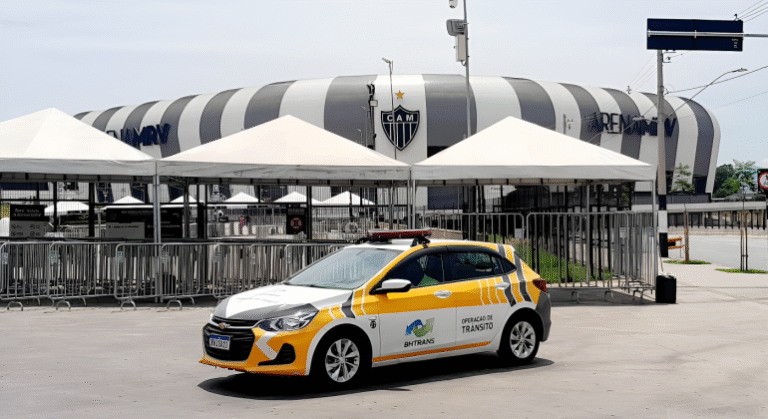 Operação de trânsito para Atlético-MG x Mirassol na Arena MRV neste sábado (16) - Foto: Divulgação/PBH