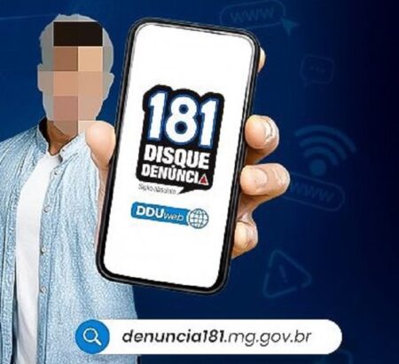 MG lança versão online do Disque Denúncia 181 - Foto: Divulgação/PCMG